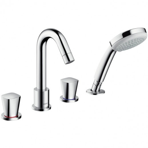 Hansgrohe Logis 71314000 смеситель на борт ванны с душем (внешняя часть), хром