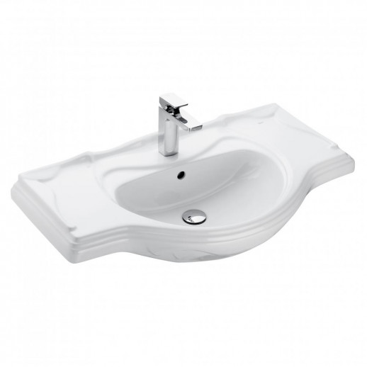 Раковина Roca America подвесная 85x50 см 327206000 асимметричная