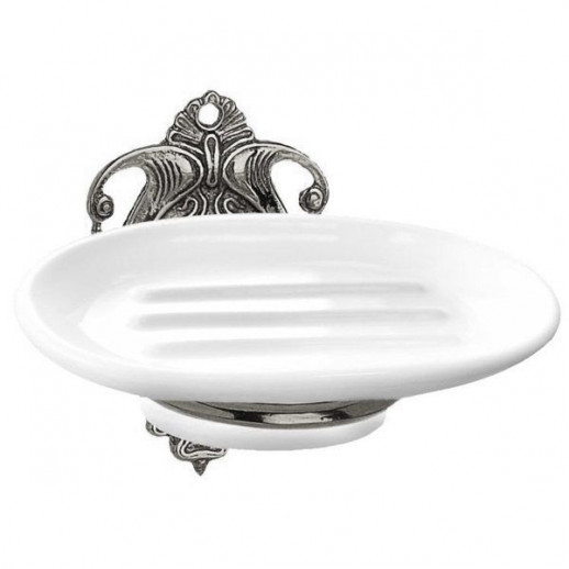 Мыльница подвесная, керамика ART&MAX  IMPERO AM-1233-Cr