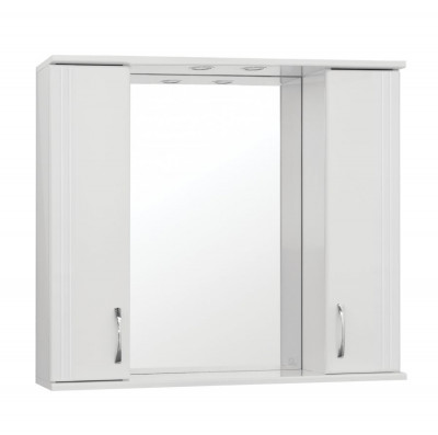 Зеркало-шкаф для ванной Style Line Эко Стандарт Панда 90/С белый (ЛС-00000133)