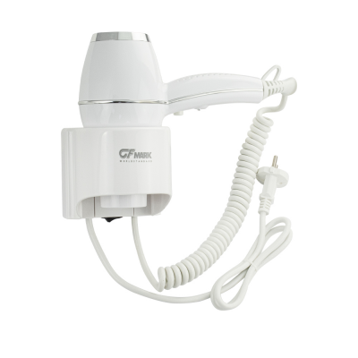 GFmark 6832 фен для волос настенный, белый