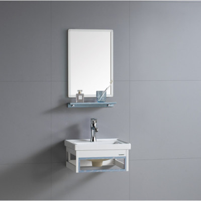 RIVER LAURA 405 BU комплект мебели для ванной, голубой 405x160x360мм (10000003944)