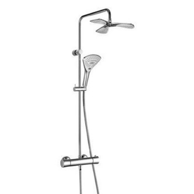 Kludi FIZZ Dual Shower System 6709605-00 душевая система, хром