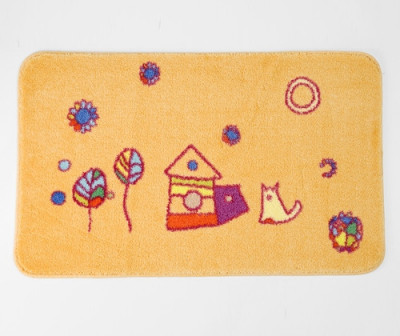 Коврик в ванную комнату WasserKRAFT Kammel 80х50 BM-1211 Кремовый