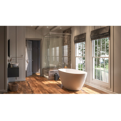 Ванна овальная WHITECROSS Onyx B 160x75 белый мат иск. камень (0205.160075.200)
