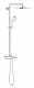 Душевая система GROHE Rainshower SmartActive 310 Mono с термостатом, белая луна (26648LS0) (26648LS0)