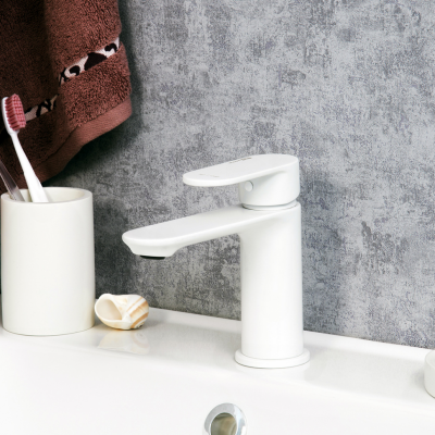 WasserKRAFT Mindel 8503 смеситель для раковины, белый