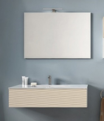 Тумба под раковину Cezares Bali BABS1051C.601 100 см подвесная, цвет белый матовый (bianco laccato opaco)