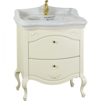 Тумба под раковину Migliore Impero 70 25977 слоновая кость