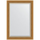 Зеркало настенное Evoform Exclusive 93х63 BY 3431 с фацетом в багетной раме Состаренное золото с плетением 70 мм  (BY 3431)