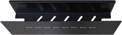 Полка для ванной Aquanet Магнум 40x12 черная матовая (00274188)