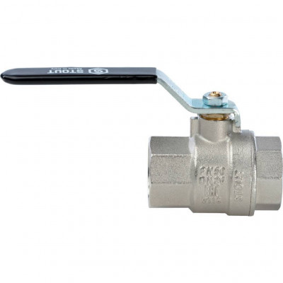 Кран шаровой полнопроходной, ВР/ВР, ручка рычаг 3/4 STOUT (SVB-0001-000020)