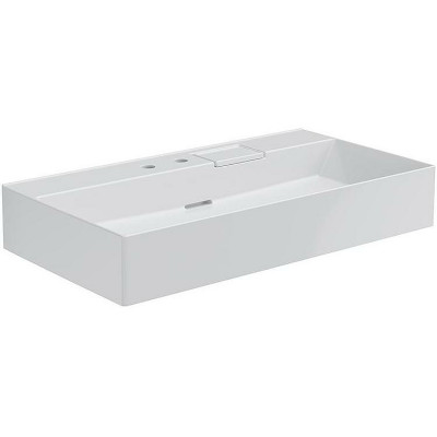Раковина подвесная Kerama Marazzi Logica 90 LO.wb.90.2 белая глянцевая прямоугольная