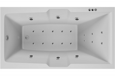 Ванна акриловая Relisan EcoPlus ТЕМЗА Гл000025013 190x100 прямоугольная 350 л