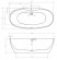 Акриловая ванна ABBER AB9323