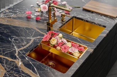 Дозатор моющего средства Alveus Kork Bronze 1135543 бронза