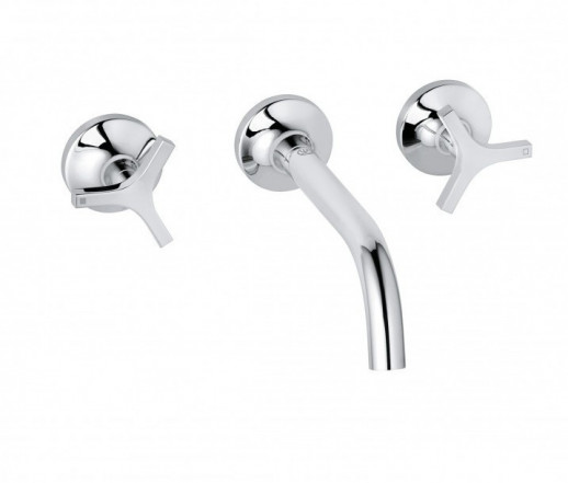 Смеситель для раковины (настенный) KLUDI Nova Fonte Deco хром 201440539