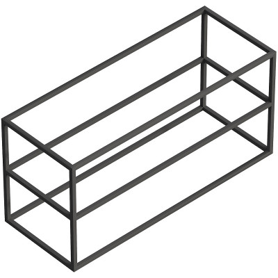 Консоль под раковину Cezares Cadro 120 CADRO-120/46/58-2C-SO-MET-ST черная матовая подвесная