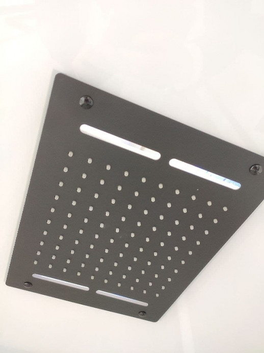 Душевая кабина Black&White Galaxy 8028000 с гидромассажем 115х90 см прямоугольная