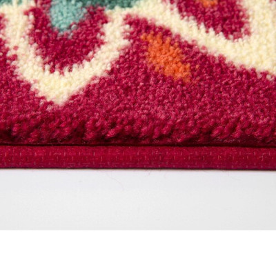 Коврик в ванную комнату WasserKRAFT Isen 80х50 BM-4002 Цветок