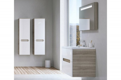 RAVAK Classic X000000354 зеркало с встроенным освещением, 80 см, белое