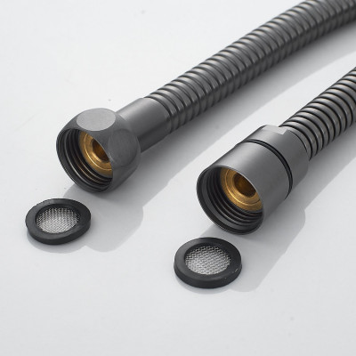 Душевая система Raffine F3696T, оружейная сталь