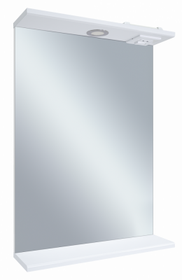Зеркало в ванную Misty Енисей 60 со светом 60х72 (Э-Ени02060-011)