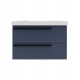 Тумба под раковину подвесная La Fenice Elba TWIN FNC-01-ELB-BG-80-2, синяя  (FNC-01-ELB-BG-80-2)