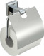 Держатель для туалетной бумаги с крышкой Savol S-009551 латунь хром  (S-009551)