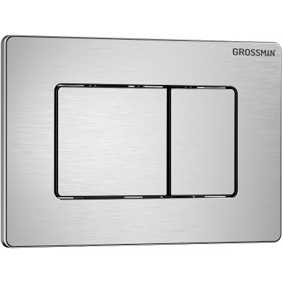 Клавиша смыва Grossman Classic 700.K31.04.12M.12M хром сатиновый нерж сталь