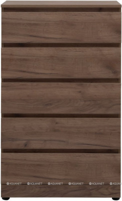 Комод для ванной Aquanet Сканди 700x400 Дуб крафт 5 ящиков (00302552)