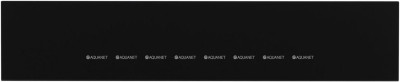 Полка для ванной Aquanet Магнум 60x12 черная матовая (00274182)