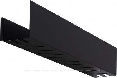 Полка для ванной Aquanet Магнум 60x12 черная матовая (00274182)