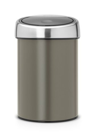 Brabantia TOUCH BIN 364464 ведро для мусора, 3л, платина