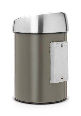 Brabantia TOUCH BIN 364464 ведро для мусора, 3л, платина
