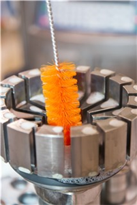 Ёрш для чистки труб, O40 мм, 510 мм, жёсткий ворс