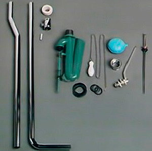 SIMAS LANTE LA01bi+LA06bi+LAMN bi+R01cr+LA002bi/cr унитаз с высокой трубой, белый