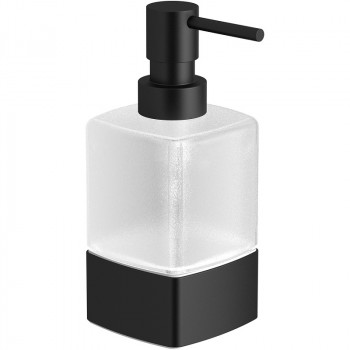 Дозатор жидкого мыла Langberger Black Edition 11323A-BP черный матовый настольный