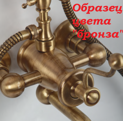 MIGLIORE Maya 18913 смеситель для ванны с душем, бронза