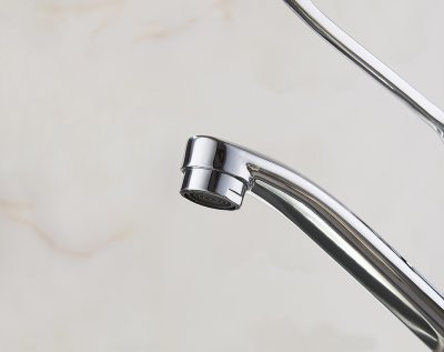 Локтевой смеситель для кухни Ledeme L4579-2 H79 однорычажный хром