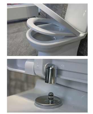 Sanita luxe MAX MAXSLCC01040513 унитаз-компакт, сиденье с микролифтом, белый