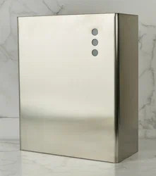 NOFER 14077.S настенное ведро для мусора 23 л, нержавеющая сталь/матовое