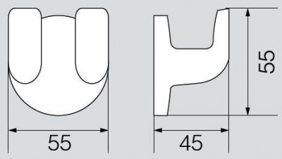 Veragio Oscar Bronzo OSC-5232.BR крючок, бронза