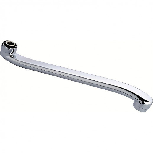 Излив для смесителя Haiba HB40S S-образный (латунь) хром