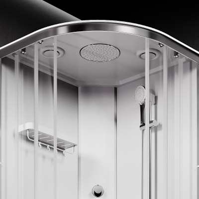 Душевая кабина AM.PM X-Joy 100х100 W94C-401-100MT без гидромассажа четверть круга угловая