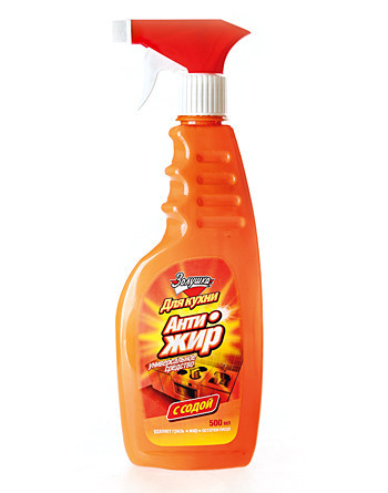 Золушка Средство Антижир для кухни с триггером 500 мл