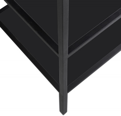 Консоль под раковину Cezares Cadro 120 CADRO-120/46/73-2C-PIA-MET-ST черная матовая напольная