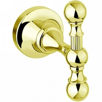 Крючок для полотенец Cezares Olimp OLIMP-HK-03/24-M золото 24 карат