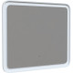 Зеркало в ванную Iddis Esper 80 ESP8000i98 с подсветкой белое матовое c сенсорным выкл и диммером прямоугольное  (ESP8000i98)