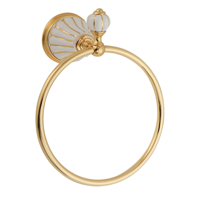 MIGLIORE Olivia 17522 полотенцедержатель-кольцо, золото/декор золото